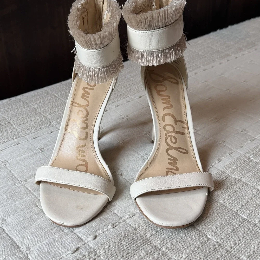 Women's Sam Edelman Anabeth Ivory print Sz‎ 6